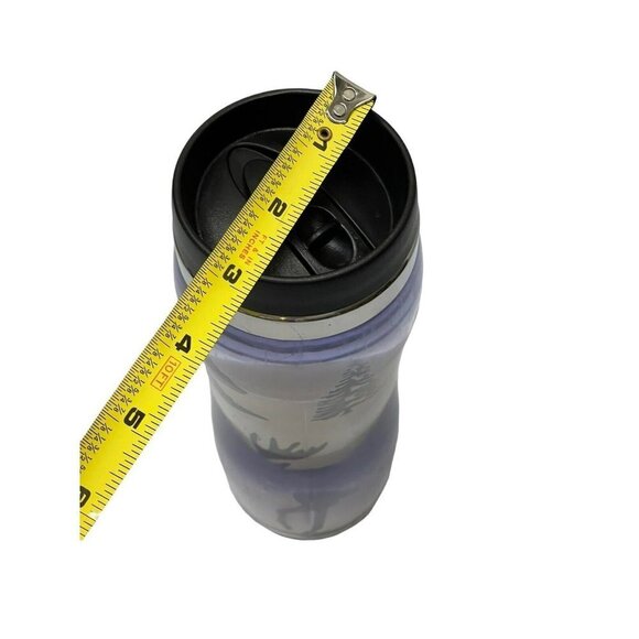 Cook’s Tools Moose Travel Mug Christmas Tree Winter Scene With Lid - Picture 6 of 6